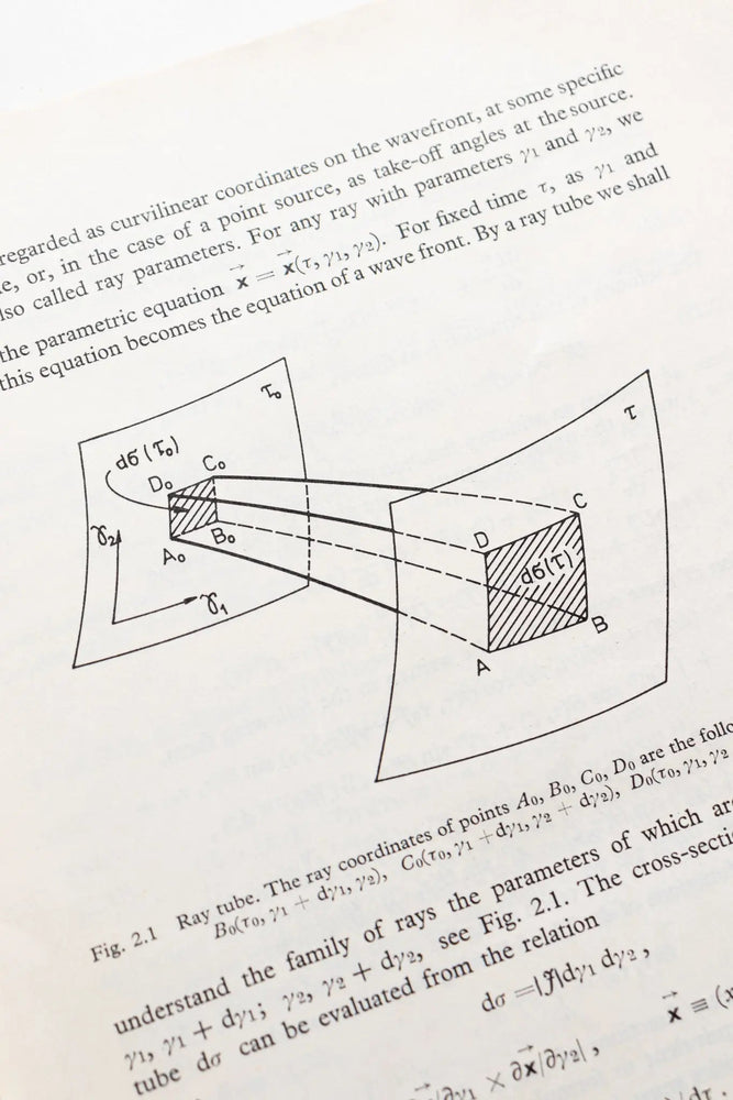 The Ray Method in Seismology (ONLINE ORDER ONLY)