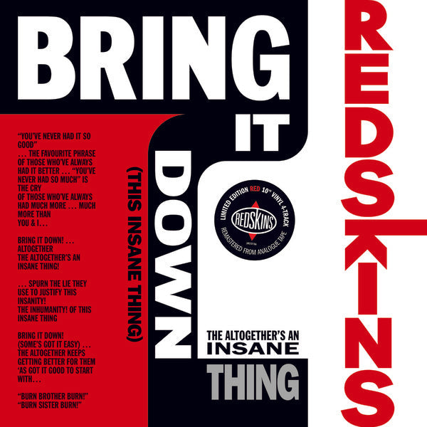 Bring It Down (This Insane Thing) [Vinyl] (ONLINE ORDER ONLY)