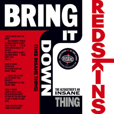 Bring It Down (This Insane Thing) [Vinyl] (ONLINE ORDER ONLY)