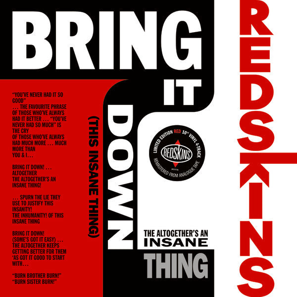 Bring It Down (This Insane Thing) [Vinyl]