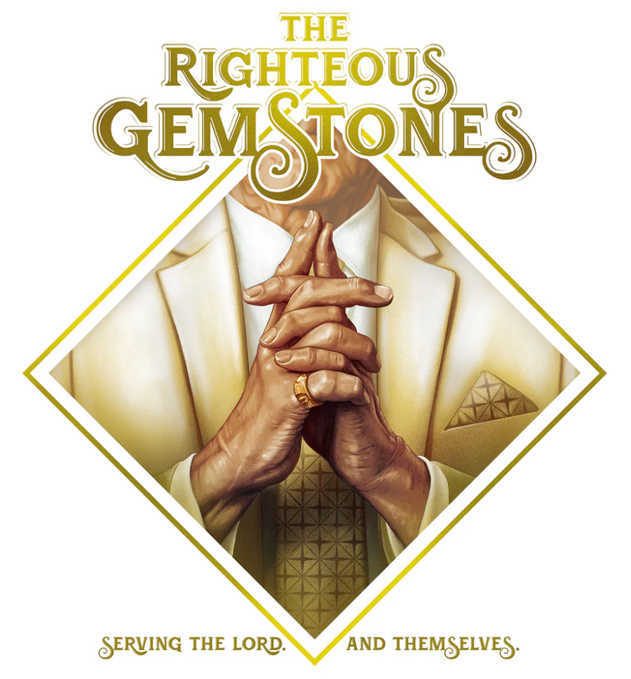 The Righteous Gemstone Season 1 Original Series Soundtrack Music (2LP Gold/White, plus 7" & booklet) [Vinyl] (ONLINE ORDER ONLY)