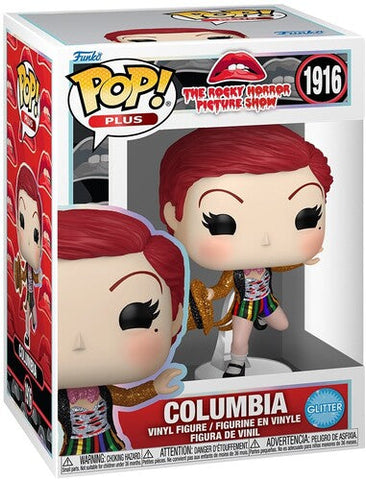Funko POP! Plus: Rocky Horror Picture Show - Columbia (Glitter) (Vinyl Figure, Collectible) [Action Figure] (ONLINE ORDER ONLY)