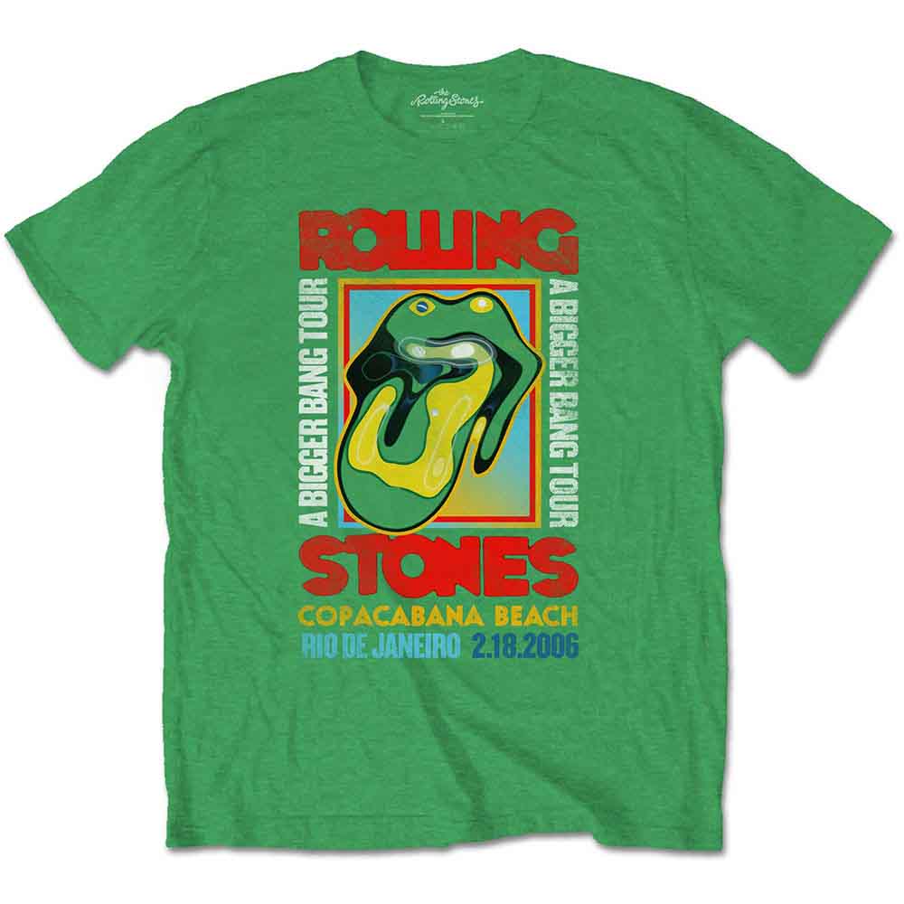 The Rolling Stones - Copacabana Green [T-Shirt] (ONLINE ORDER ONLY)