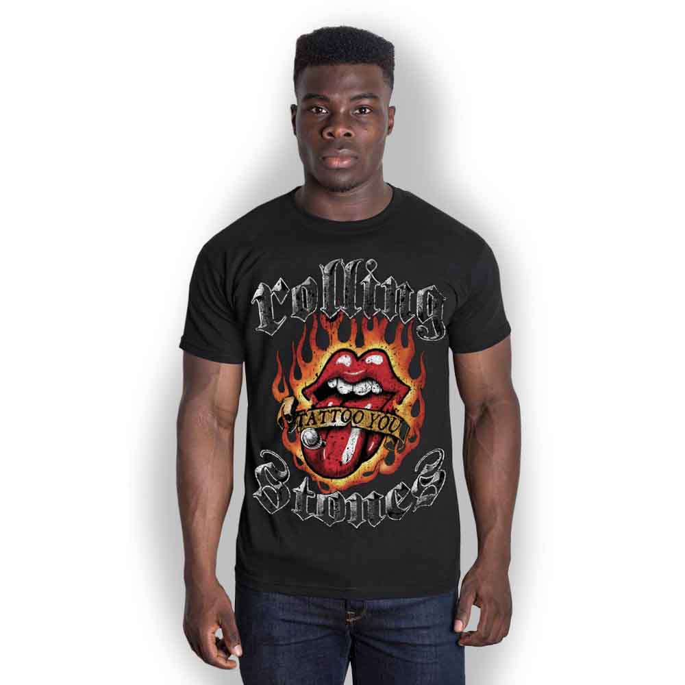 Flaming Tattoo Tongue [T-Shirt] (ONLINE ORDER ONLY)