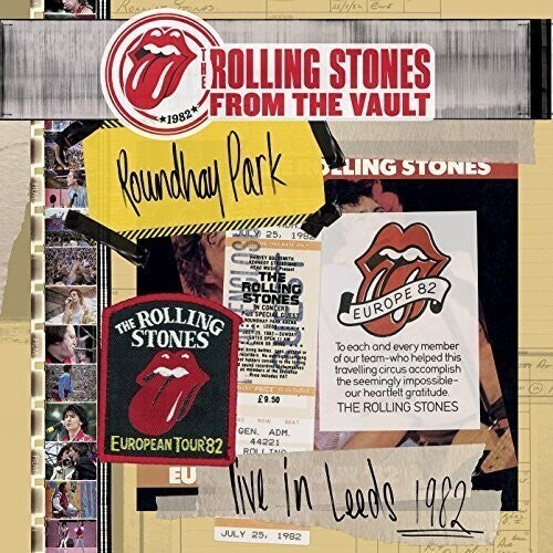 The Rolling Stones - From The Vault: Live In Leeds 1982 (With DVD, Gatefold LP Jacket) (4 Lp) [Vinyl]