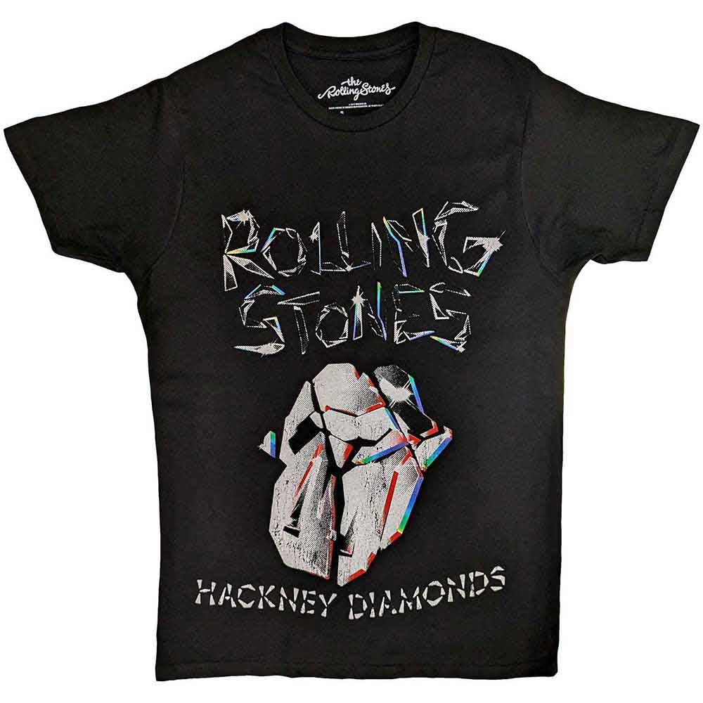 The Rolling Stones - Hackney Diamonds Faded Logo [T-Shirt] (ONLINE ORDER ONLY)
