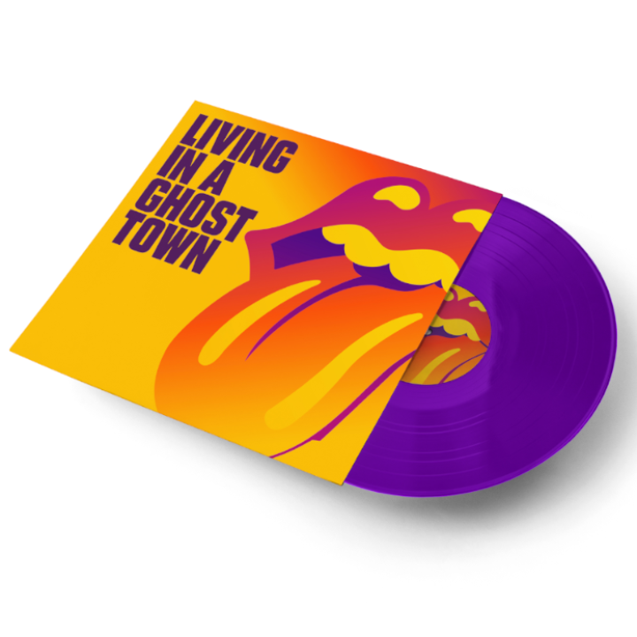The Rolling Stones - Living In A Ghost Town (Purple Vinyl) (10" Vinyl) [Import] [Vinyl] (ONLINE ORDER ONLY)