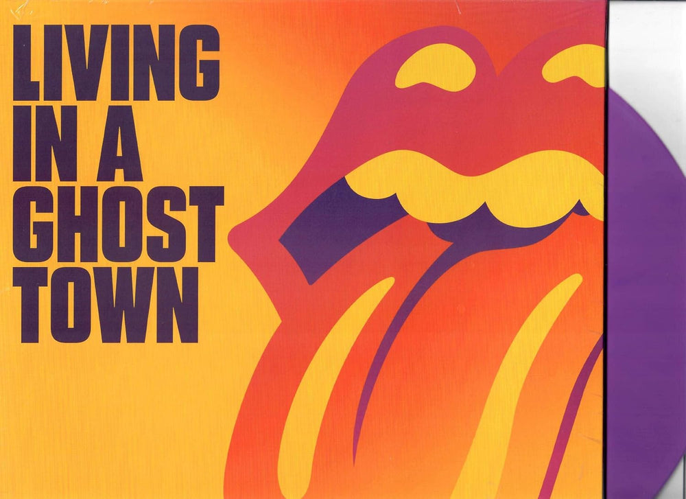 The Rolling Stones - Living In A Ghost Town (Purple Vinyl) (10" Vinyl) [Import] [Vinyl] (ONLINE ORDER ONLY)