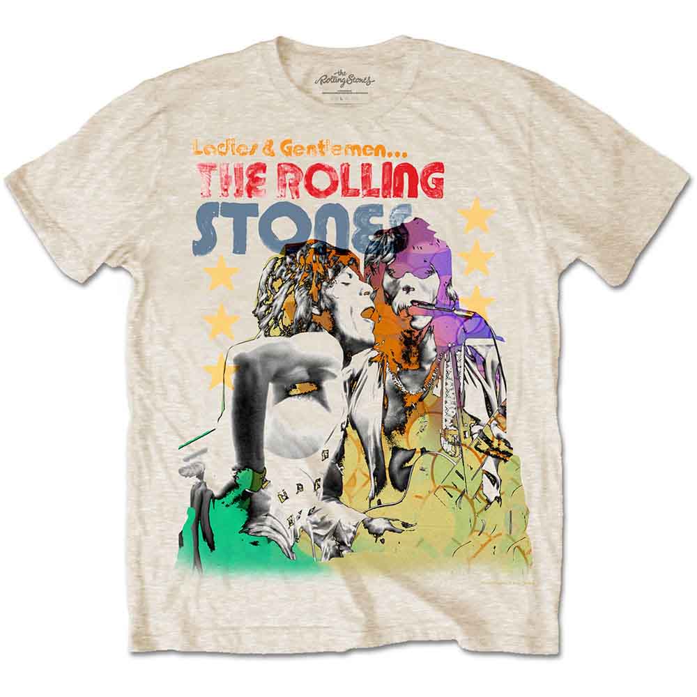 Mick & Keith Watercolour Stars [T-Shirt] (ONLINE ORDER ONLY)