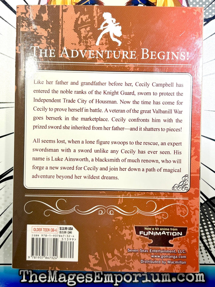 The Sacred Blacksmith Vol 1 (Online Order Only)