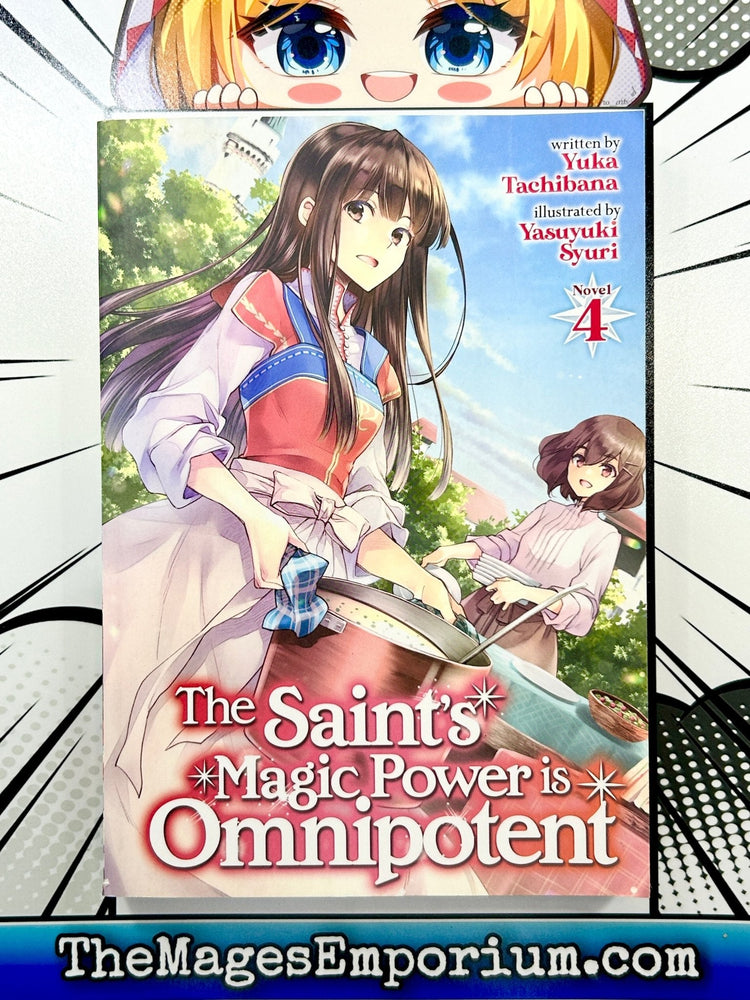 The Saint's Magic Power is Omnipotent Vol 4 Light Novel (Online Order Only)