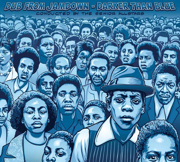 THE SENIOR ALLSTARS - Dub from Jamdown - Darker Than Blue Conducted By The Senior Allstars [CD] (ONLINE ORDER ONLY)