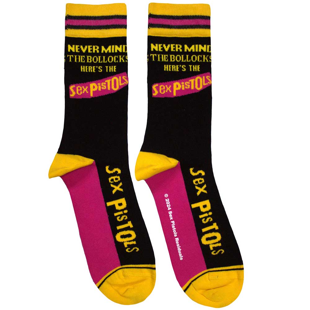 Never Mind The Bollocks Stripes [Socks] (ONLINE ORDER ONLY)