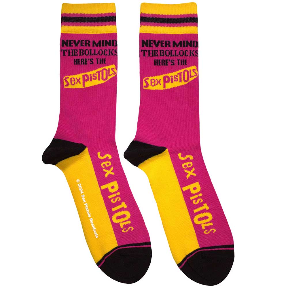 Never Mind The Bollocks Stripes [Socks] (ONLINE ORDER ONLY)