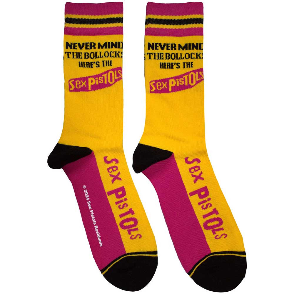 Never Mind The Bollocks Stripes [Socks] (ONLINE ORDER ONLY)