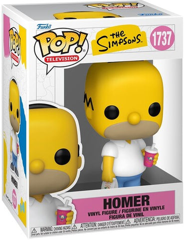 Funko POP! Television: Simpsons - Homer (Vinyl Figure, Collectible) [Action Figure] (ONLINE ORDER ONLY)