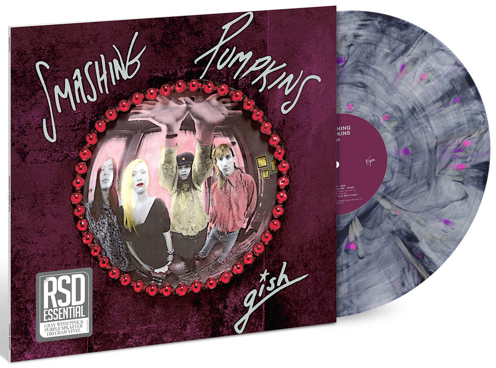 Gish (Indie Exclusive) [Gray W/ Pink & Purple Splatter Vinyl] [Vinyl] (ONLINE ORDER ONLY)