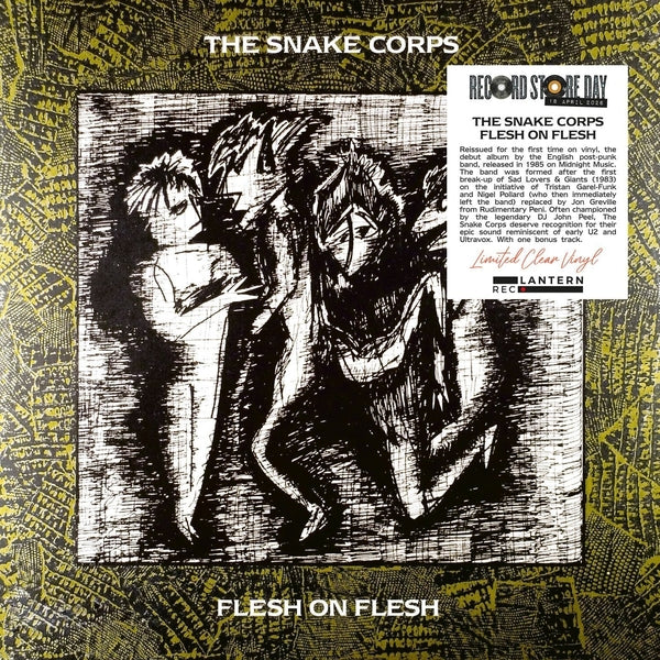 The Snake Corps - Flash On Flash (Clear Vinyl) [LP] [Vinyl]