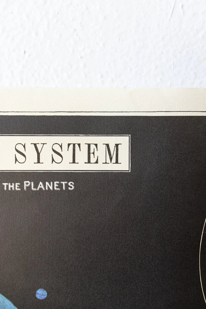 The Solar System Scientific Chart (ONLINE ORDER ONLY)