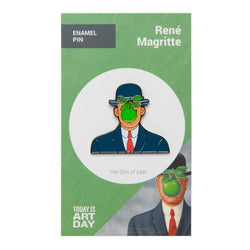 The Son of Man by Magritte Enamel Pin - Today is Art Day (ONLINE ORDER ONLY)