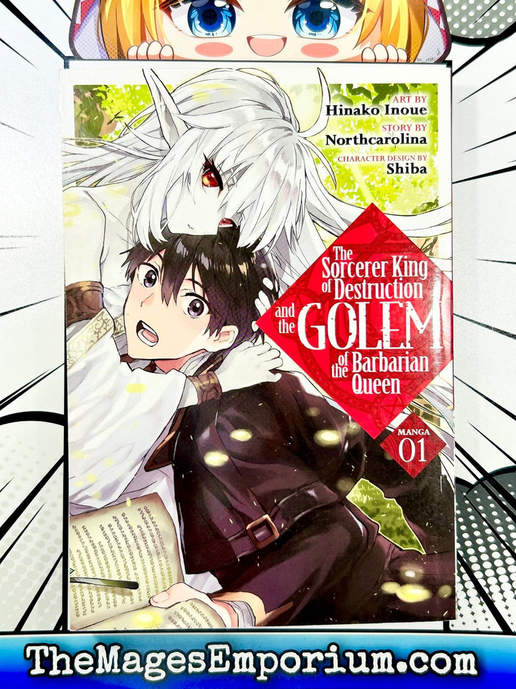 The Sorcerer King of Destruction and the Golem of the Barbarian Queen Vol 1 Manga (Online Order Only)