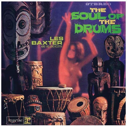 Les Baxter - The Soul of the Drums (Green) [Vinyl]