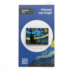 The Starry Night Enamel Pin - Today is Art Day (ONLINE ORDER ONLY)
