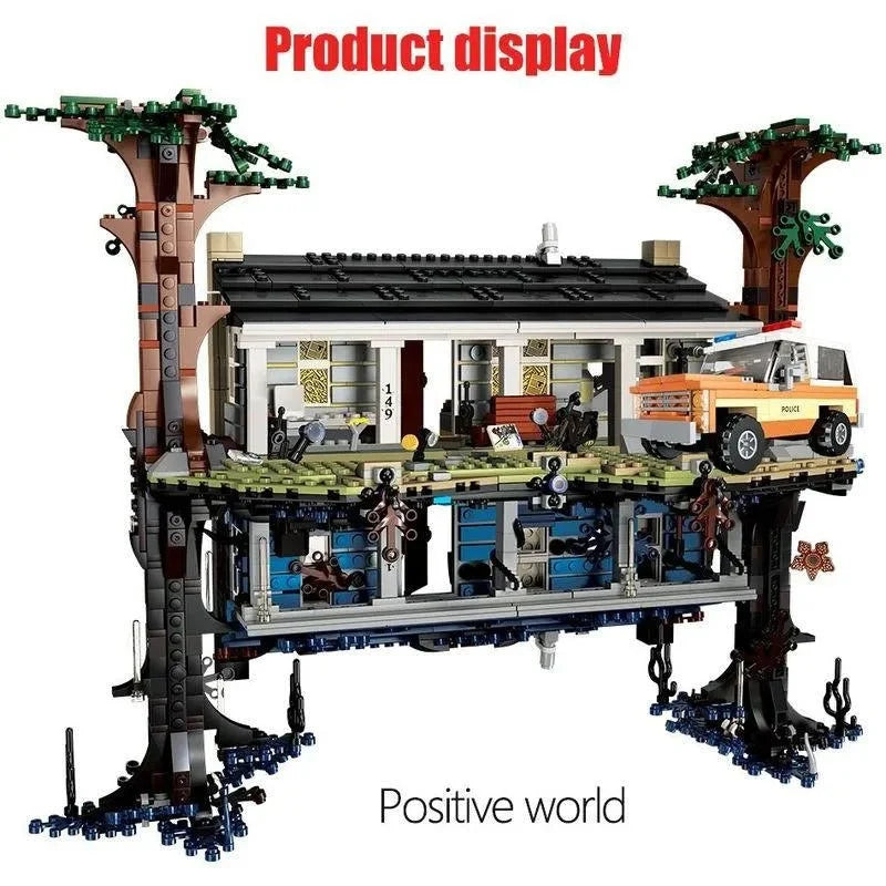 The Stranger Things The Upside Down MOC building kit