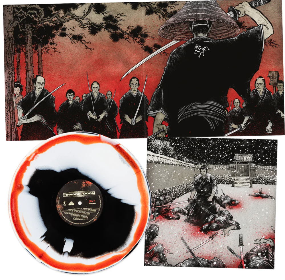Masaru Sato - The Sword of Doom OST (Black, Bone and Blood Swirl, Insert) [Vinyl] (ONLINE ORDER ONLY)