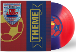 Ted Lasso - The Ted Lasso Theme (7", 45 RPM, Limited, Blue/Red Tri-Stripe "AFC Richmond Edition") [Vinyl] (ONLINE ORDER ONLY)