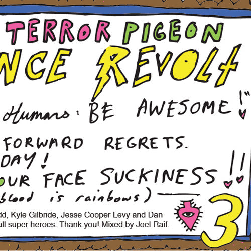 The Terror Pigeon Dance Revolt - Three Inches of Music Series [CD] (ONLINE ORDER ONLY)