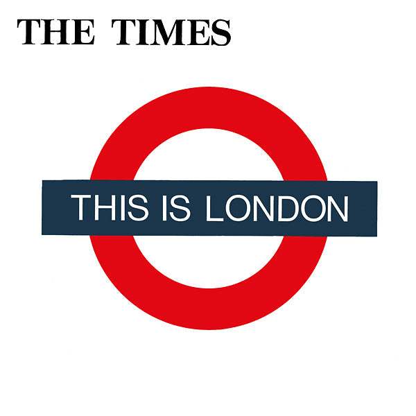 THE TIMES - This Is London [CD] (ONLINE ORDER ONLY)