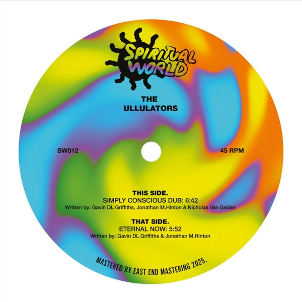 The Ullulators - Simply Conscious Dub/Eternal Now [12"] [Vinyl]