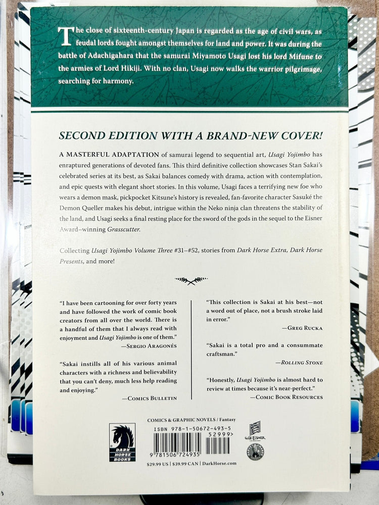 The Usagi Yojimbo Saga Vol 3 (Online Order Only)