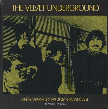 The Velvet Underground - Andy Warhol's Factory Broadcast New York City 1966 [Import] (2 Lp) [Vinyl] (ONLINE ORDER ONLY)