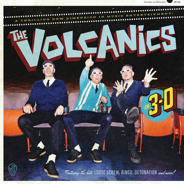 The Volcanics "In 3D" (Indie Exclusive) (Foil-Stamped Jacket) [Translucent Red/Cyan Vinyl] [Vinyl] (ONLINE ORDER ONLY)