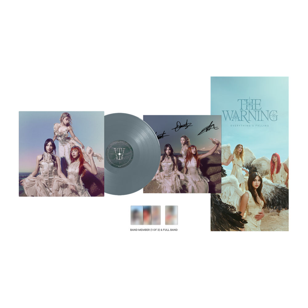 The Warning - Everything’s Falling (Indie Exclusive) [Deep Ocean Lp] [Signed Insert/Alt Cover] [Vinyl] (ONLINE ORDER ONLY)