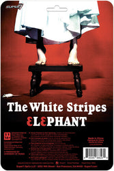 Super7 - The White Stripes - ReAction Figures Wv2 - Elephant 2-Pack (Action Figure) [Action Figure] (ONLINE ORDER ONLY)