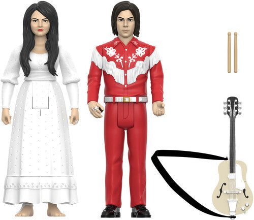 Super7 - The White Stripes - ReAction Figures Wv2 - Elephant 2-Pack (Action Figure) [Action Figure] (ONLINE ORDER ONLY)