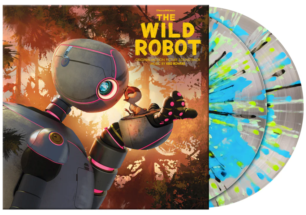Kris Bowers - THE WILD ROBOT Original Motion Picture Soundtrack Music (2LP Clear Splatter) [Vinyl] (ONLINE ORDER ONLY)