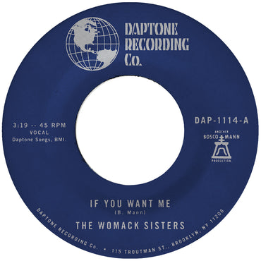 If You Want Me B/W I Just Don'T Want You (To Say Goodbye) [Vinyl]