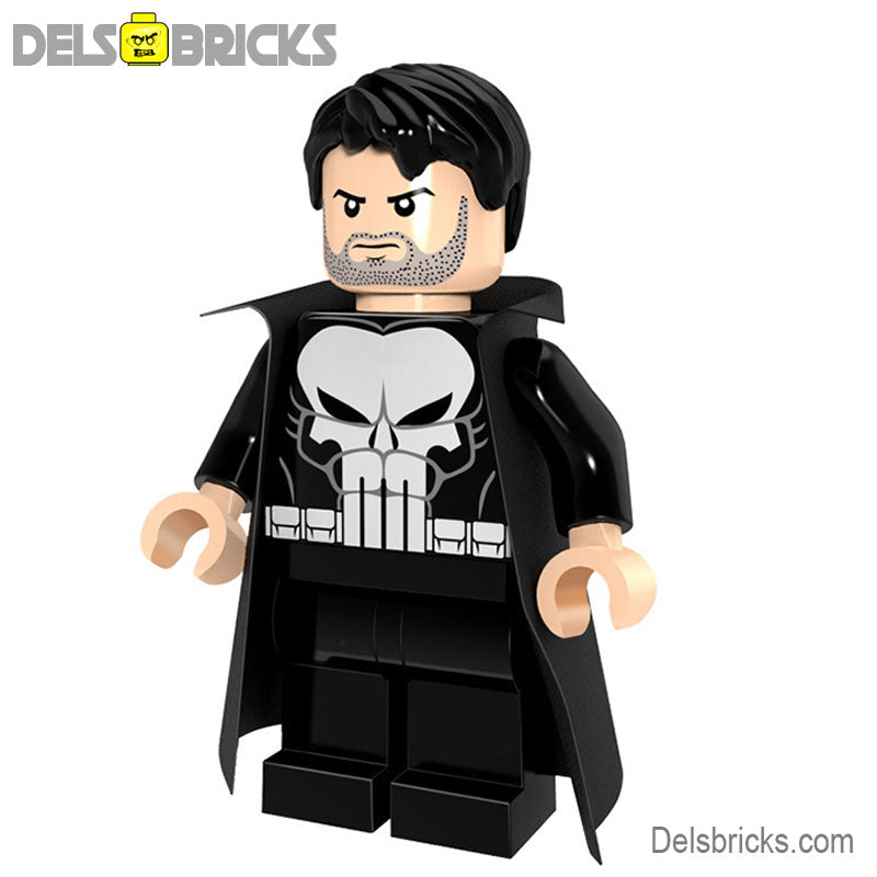 The Punisher Frank Castle Lego Minifigures Custom Toys (ONLINE ORDER ONLY)