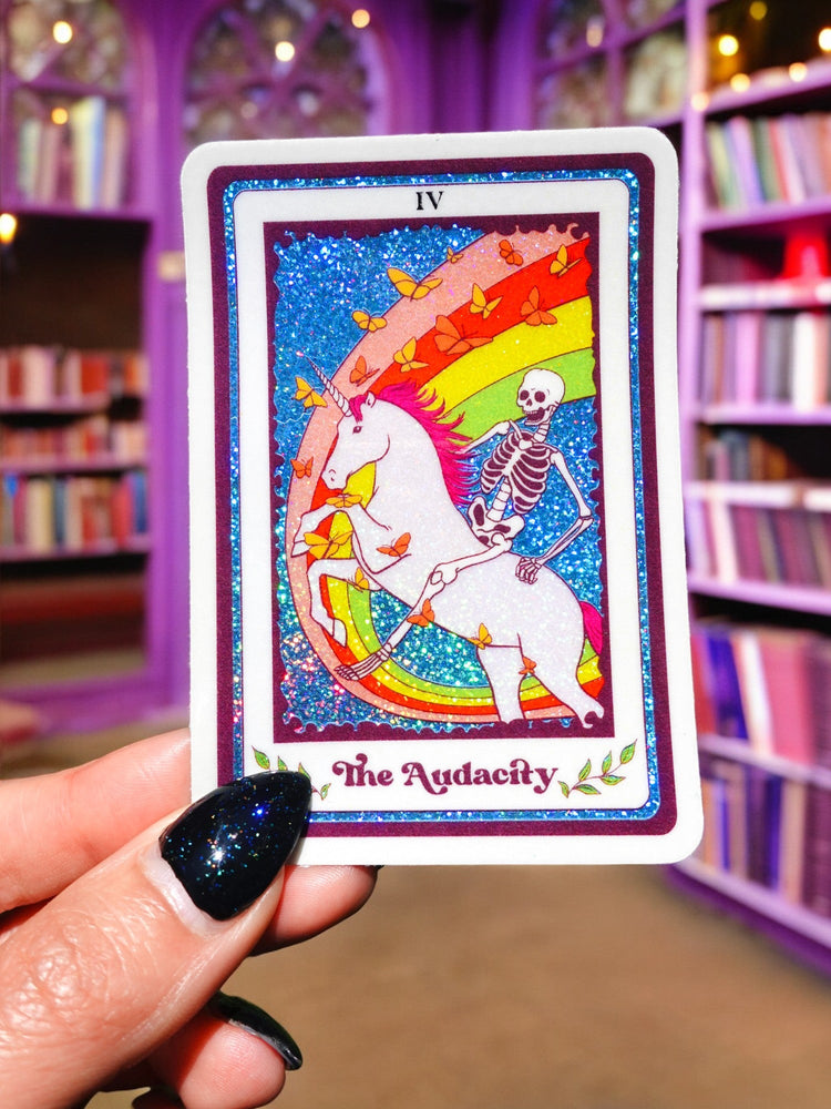 The Audacity Tarot Sticker (Online Order Only)
