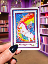 The Audacity Tarot Sticker (Online Order Only)