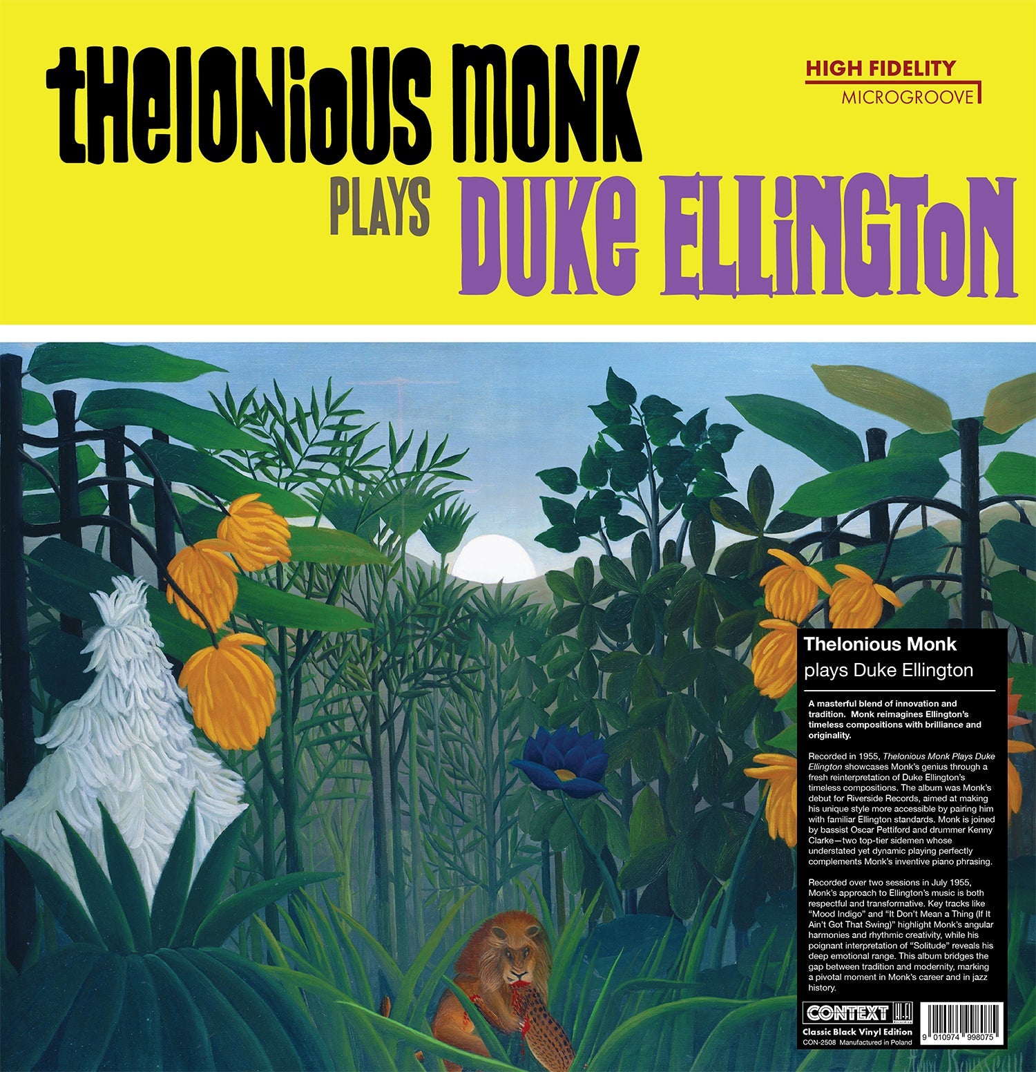 Duke Ellington [Vinyl] (ONLINE ORDER ONLY)