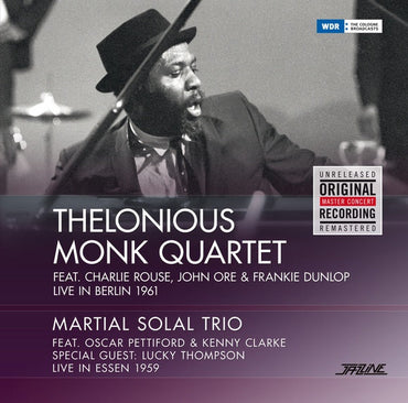 THELONIOUS MONK QUARTET/MARTIAL SOLAL TRIO - Live In Berlin 1961/Live In Essen 1959 [Vinyl] (ONLINE ORDER ONLY)