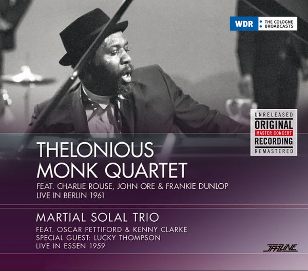THELONIOUS MONK QUARTET/MARTIAL SOLAL TRIO - Live In Berlin 1961/Live In Essen 1959 [CD] (ONLINE ORDER ONLY)