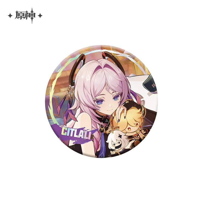 Theme Seires Character Badge Natlan (ONLINE ORDER ONLY)