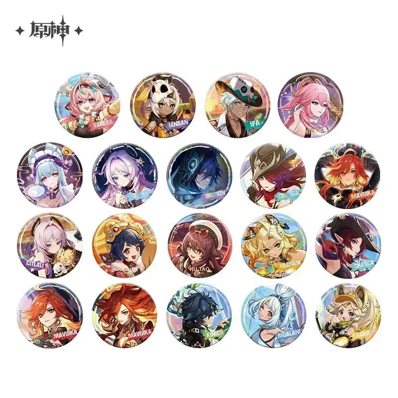 Genshin Impact Theme Seires Character Badge Natlan
