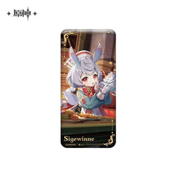 Genshin Impact Theme Series Character Square Badge